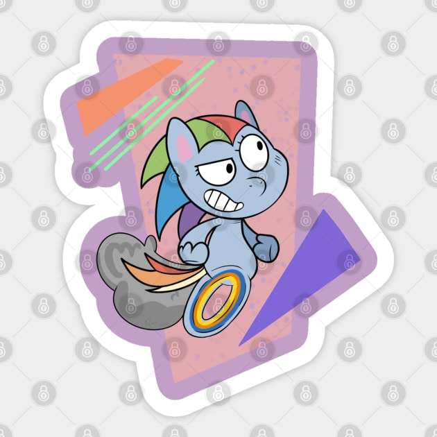 Fast Dash Sticker by AmyNewBlue